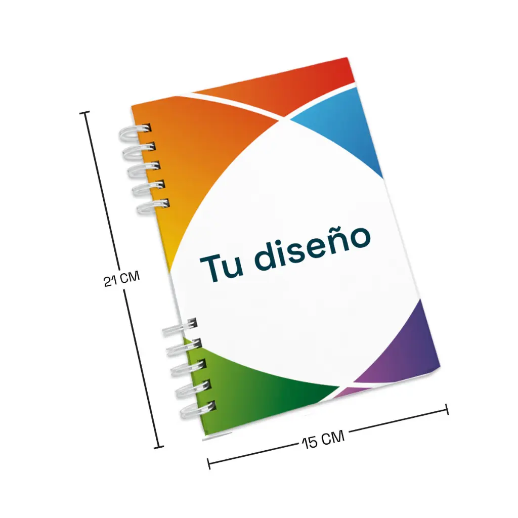 PT380 Cuaderno anillado 15x21 cm medidas.webp