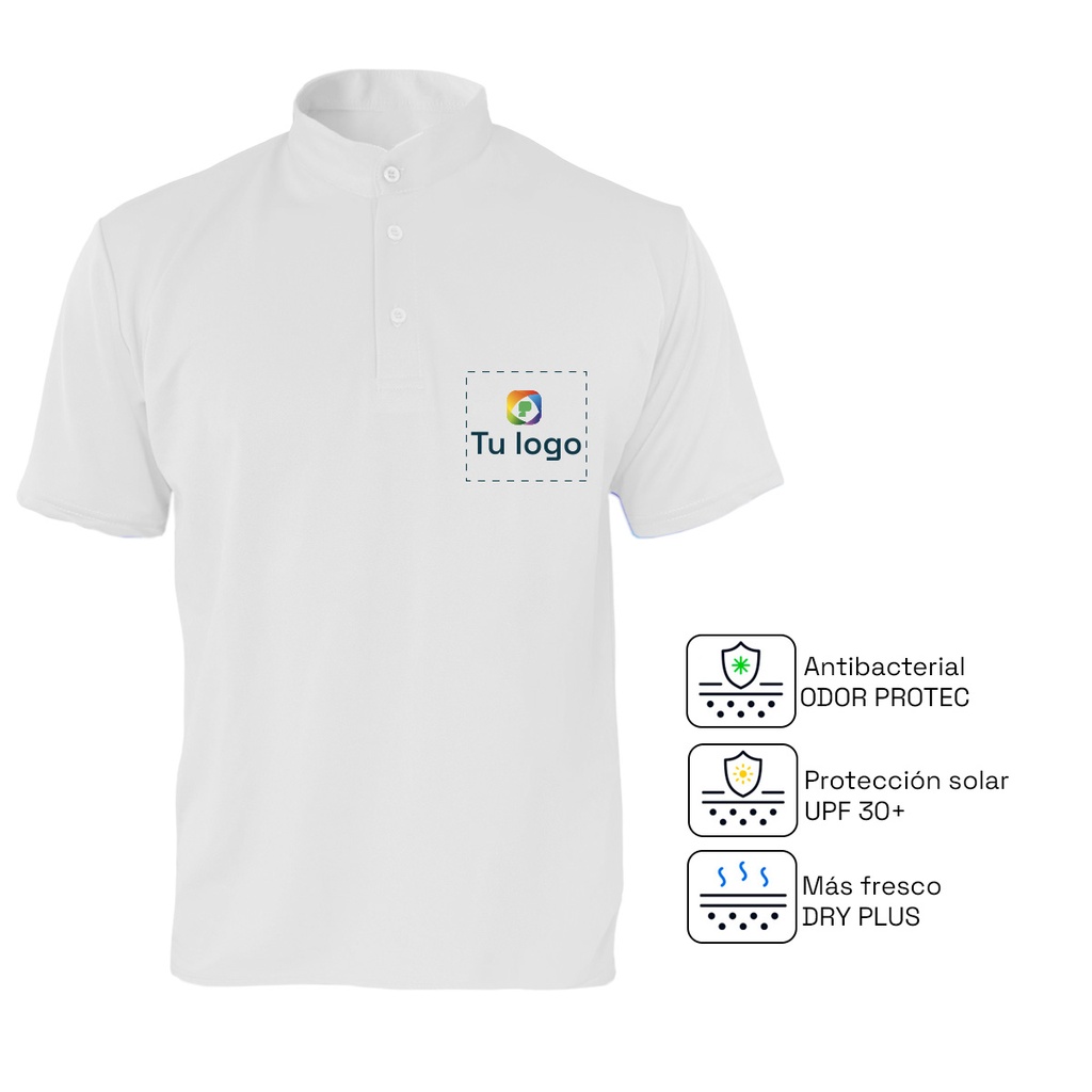 Camiseta Polo Mao