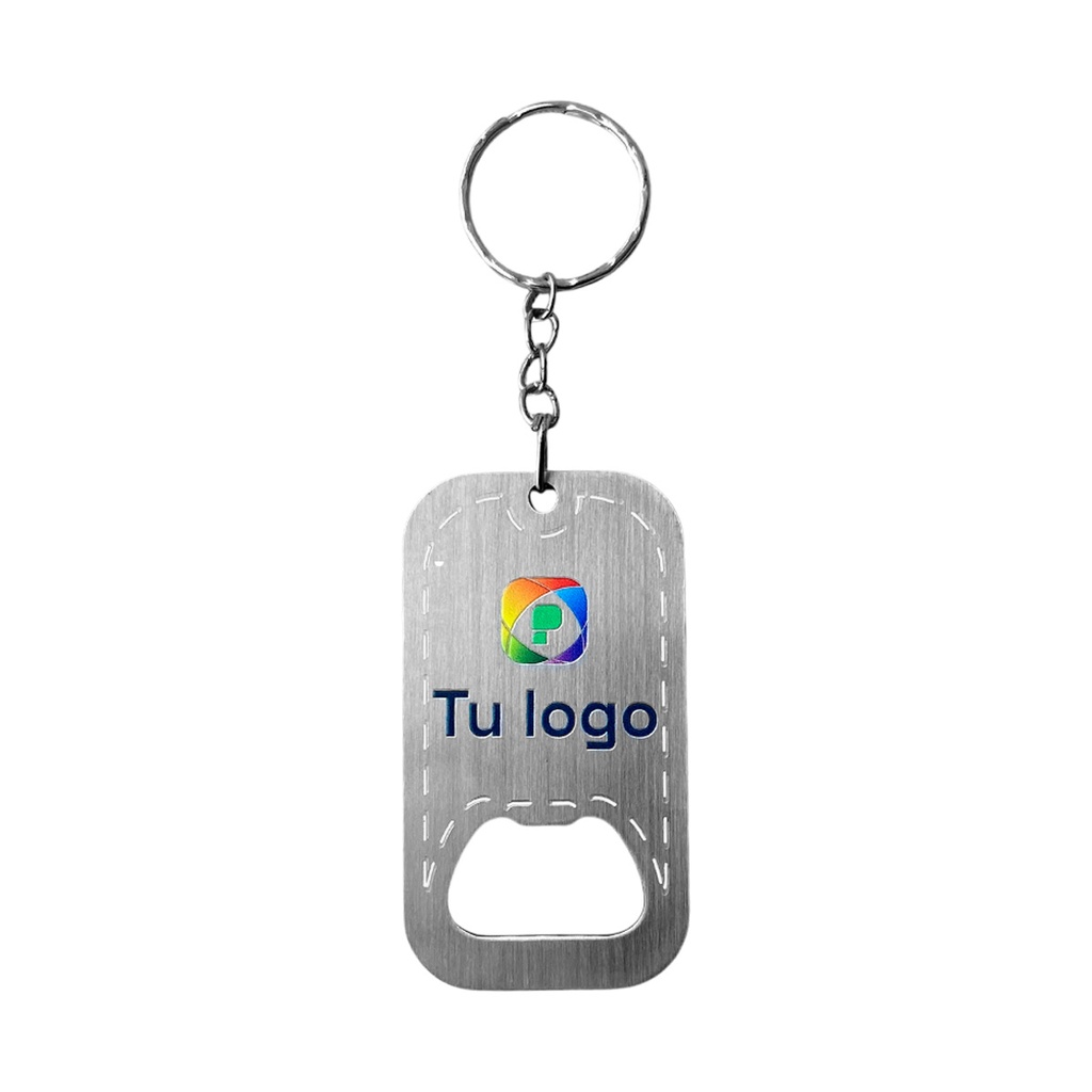Llavero Destapador Inox