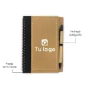Cuaderno Eco Con Bolígrafo