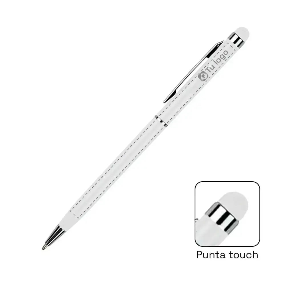 Bolígrafo Milas Touch Metálico