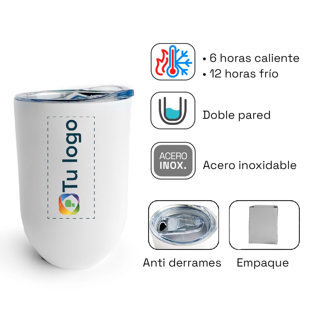 Mug Lux térmico 350ml