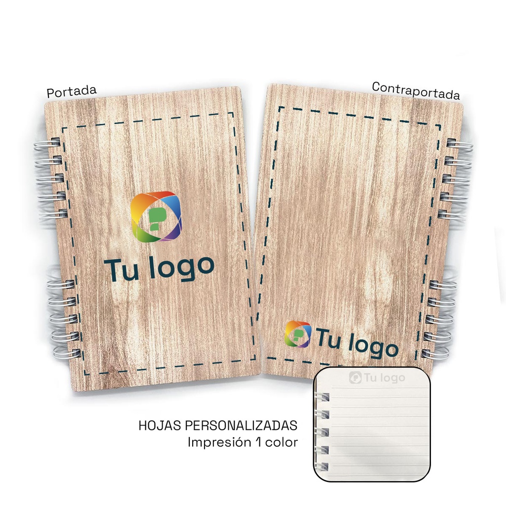 Cuaderno Premium MDF laminado