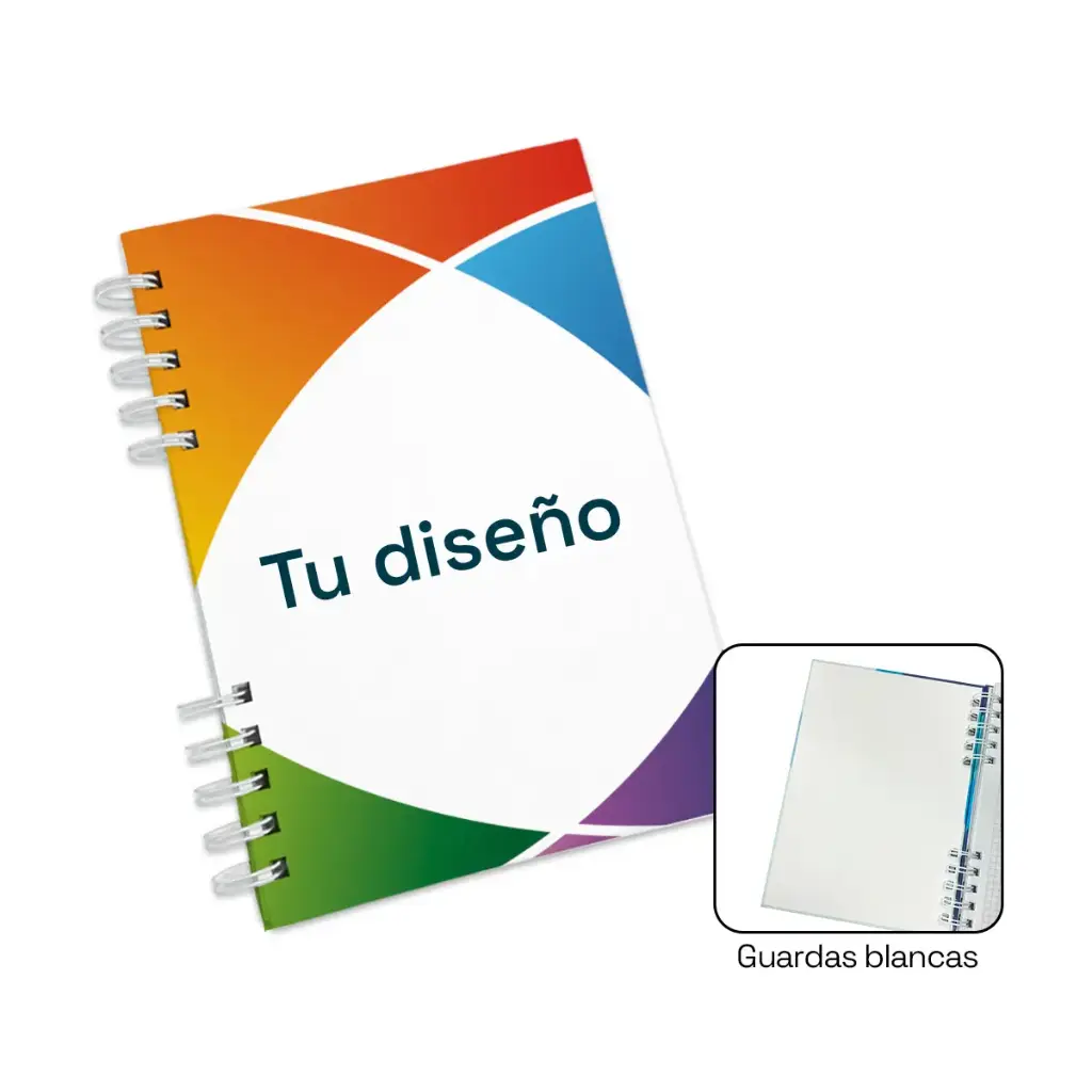Cuaderno anillado 15×21cm