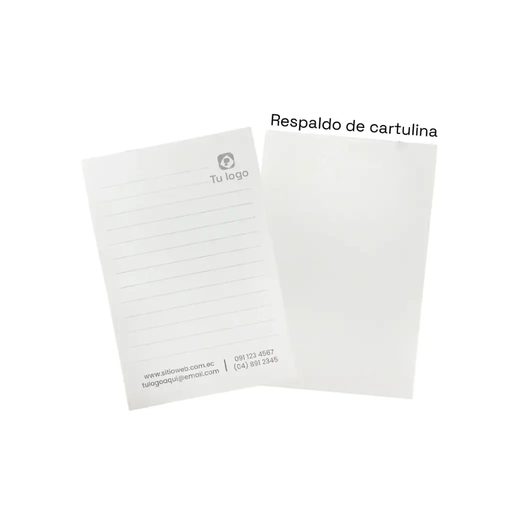Bloc de notas Hotel 9x14 cm