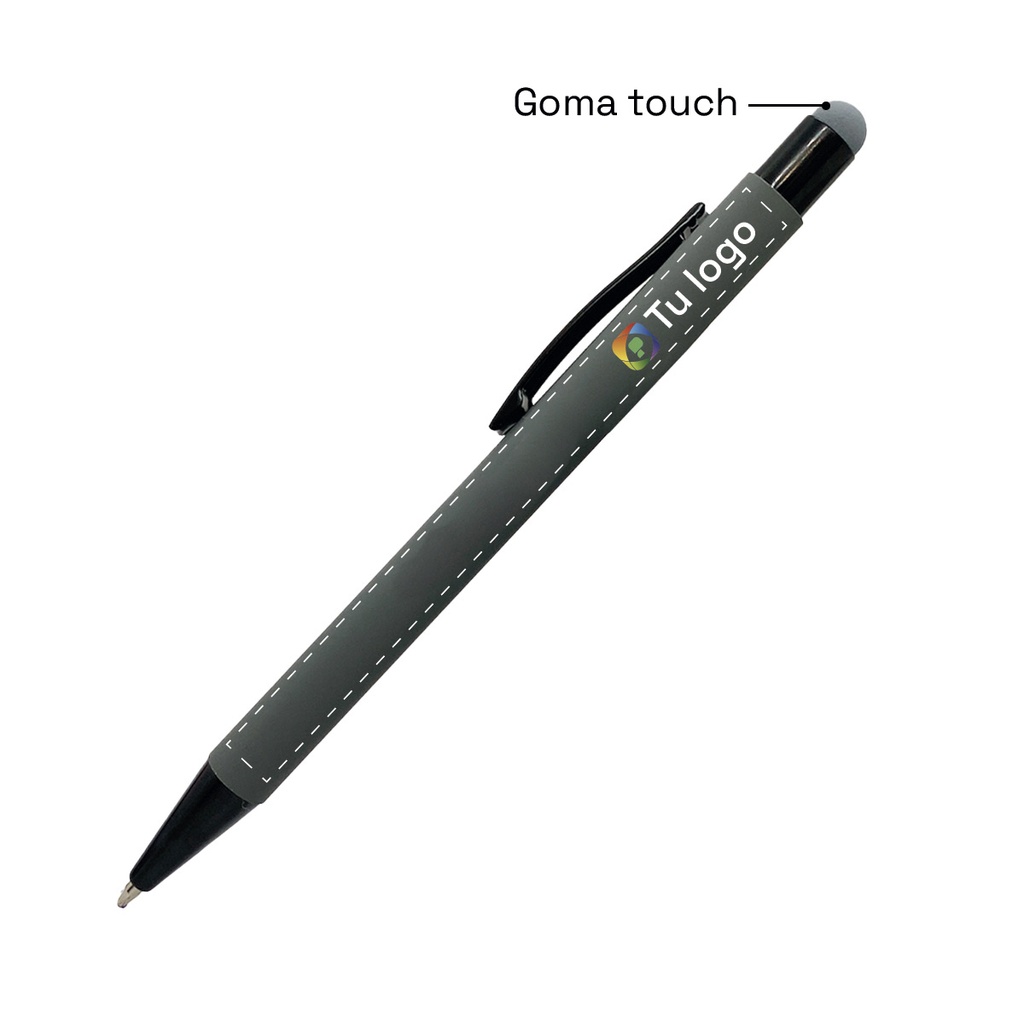 Bolígrafo Metálico Soft Touch