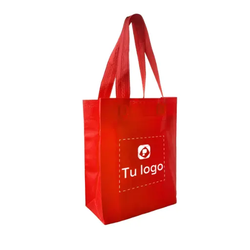[PT1340] Bolso de cambrela termosellado con fuelle 25x30x9 cm