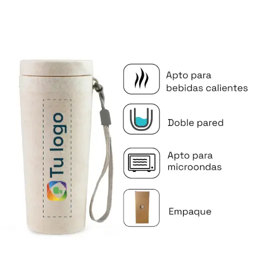 [PT145] Mug de trigo 350ml
