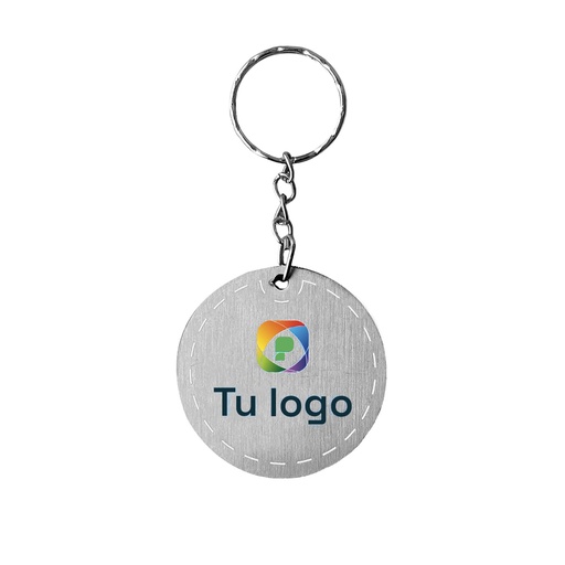 [PT1588] Llavero circular inox
