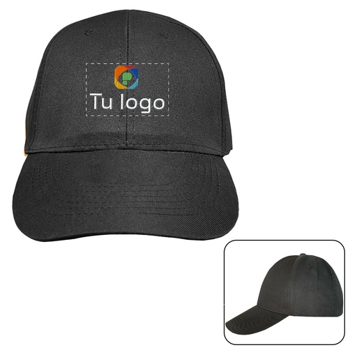 [PT1646] Gorra poliéster Dayi Black