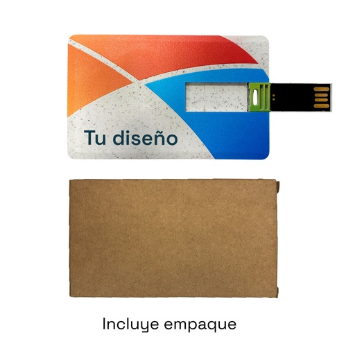[PT1696] Tarjeta Pendrive Slim eco