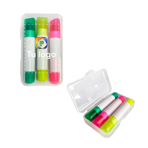 [PT891] Set resaltadores 3 colores
