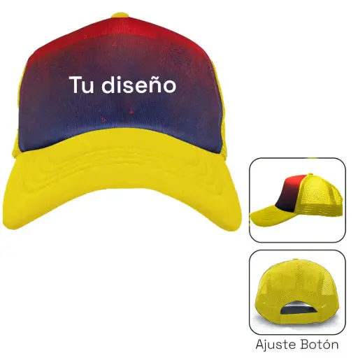 [PT993] Gorra camionera Sublimada