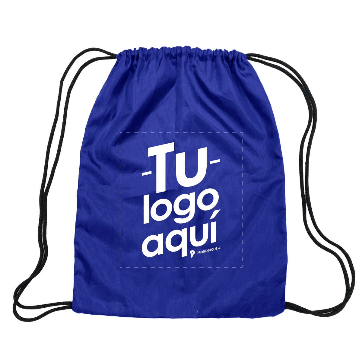 TB003-1-Sportbag-impermeable-un-color-logo-azul